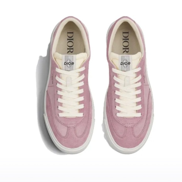 DIOR B101 Sneaker Shoes Men Low-Top Pink
